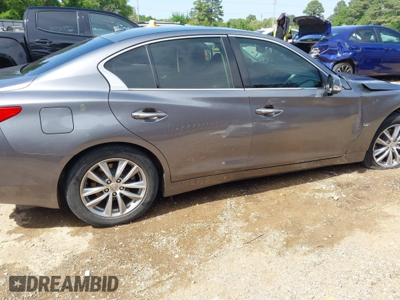 2016 Infiniti Q50 3.0t Premium with VIN JN1EV7AP4GM304093, listed as a IAAI auction lot 42021671 with 61,581 mi miles. Bid and sale history available at carsss.com. Image 13.