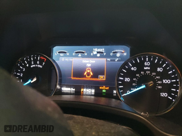 2019 Ford Expedition Limited with VIN 1FMJU2ATXKEA51052, listed as a Copart auction lot 54472145 with 108,999 mi miles and Non repairable. Bid and sale history available at DreamBid. Image 9.