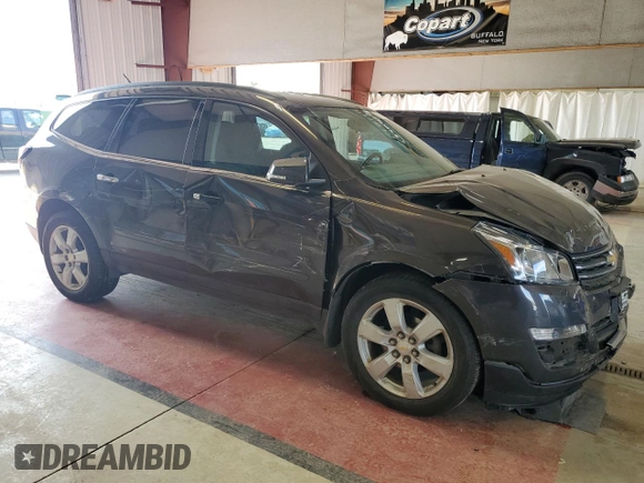 2016 Chevrolet Traverse LT z VIN 1GNKVGKD2GJ282463, wystawiony jako Copart lot #56214575 z przebiegiem 96 696 mil mil oraz Szkoda całkowita • Salvage title. Historia ofert i sprzedaży dostępna na DreamBid. Obrazek 4.