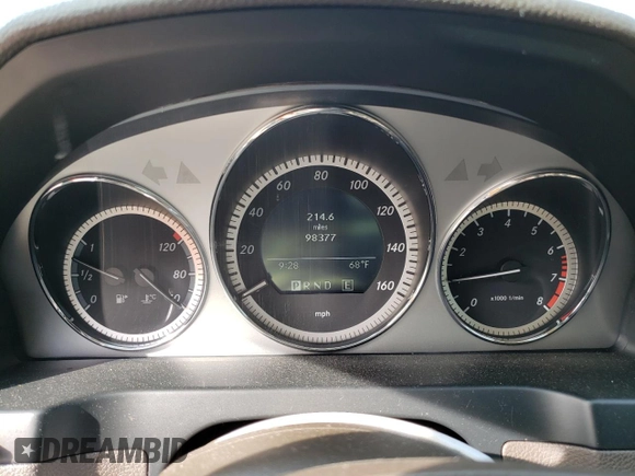 2011 Mercedes-Benz C 300 Sport with VIN WDDGF8BB1BR186307, listed as a Copart auction lot 54422265 with 98,377 mi miles and Salvage Title. Bid and sale history available at carsss.com. Image 9.