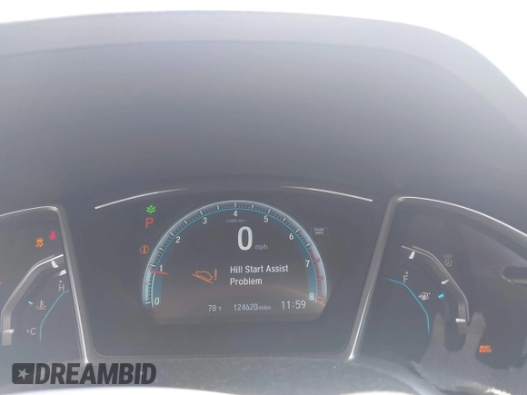 2016 Honda Civic Sedan EX with VIN 2HGFC2F7XGH526418, listed as a IAAI auction lot 41890264 with 124,620 mi miles. Bid and sale history available at carsss.com. Image 7.
