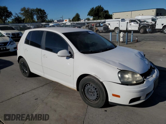 2007 Volkswagen Rabbit with VIN WVWDR71K27W278969, listed as a Copart auction lot 70857904 with 215,423 mi miles and Salvage title. Bid and sale history available at DreamBid. Image 4.