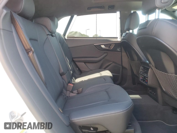 2023 Audi Q8 Premium Plus with VIN WA1EVBF12PD007113, listed as a Copart auction lot 67787744 with 20,482 mi miles and Salvage title. Bid and sale history available at DreamBid. Image 11.