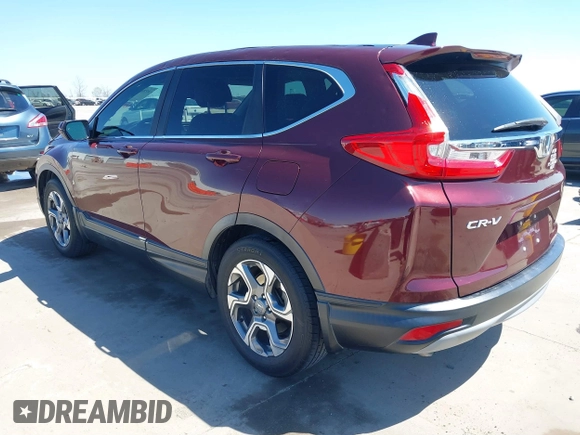 2019 Honda CR-V EX-L with VIN 5J6RW1H85KL002165, listed as a IAAI auction lot 41842267 with 127,466 mi miles. Bid and sale history available at carsss.com. Image 3.