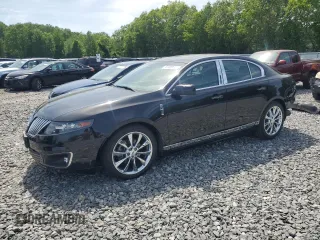2010 Lincoln MKS EcoBoost with VIN 1LNHL9FT9AG614744, listed as a Copart auction lot 57859555 with 70,142 mi miles and Clean title. Bid and sale history available at DreamBid. Image 1.