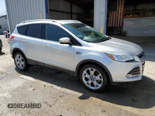 2014 Ford Escape Titanium with VIN 1FMCU9J95EUD18808, listed as a Copart auction lot 52397845 with 136,441 mi miles and Salvage Title. Bid and sale history available at carsss.com. Image 4.