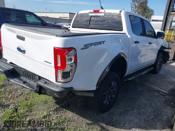 2019 Ford Ranger XL with VIN 1FTER4EHXKLB16020, listed as a IAAI auction lot 41397735 with 73,718 mi miles. Bid and sale history available at carsss.com. Image 4.