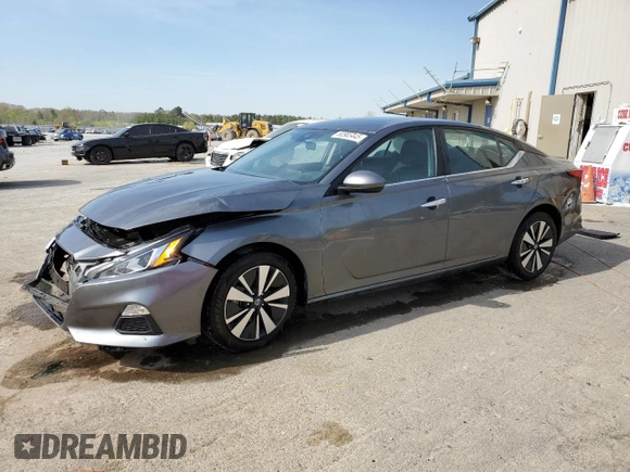 2021 Nissan Altima SV with VIN 1N4BL4DV9MN417824, listed as a Copart auction lot 50983445 with 92,317 mi miles and Salvage Title. Bid and sale history available at carsss.com. Image 1.