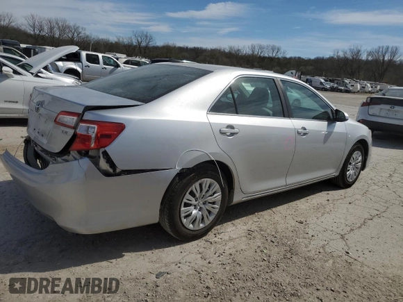 2012 Toyota Camry L with VIN 4T4BF1FK5CR271981, listed as a Copart auction lot 51453515 with 89,258 mi miles and Salvage Title. Bid and sale history available at DreamBid. Image 3.