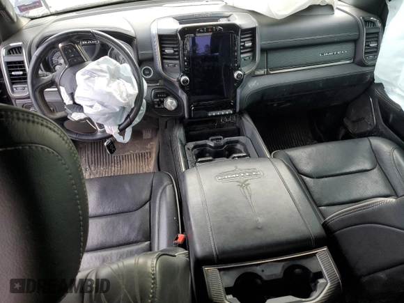 2020 Ram 1500 Limited with VIN 1C6SRFHT5LN389118, listed as a Copart auction lot 48781095 with 59,859 mi miles and Salvage Title. Bid and sale history available at carsss.com. Image 8.