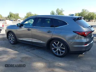 2024 Acura MDX Technology z VIN 5J8YD9H42RL005765, wystawiony jako IAAI lot #42261291 z przebiegiem 6 117 mil mil oraz . Historia ofert i sprzedaży dostępna na DreamBid. Obrazek 3.