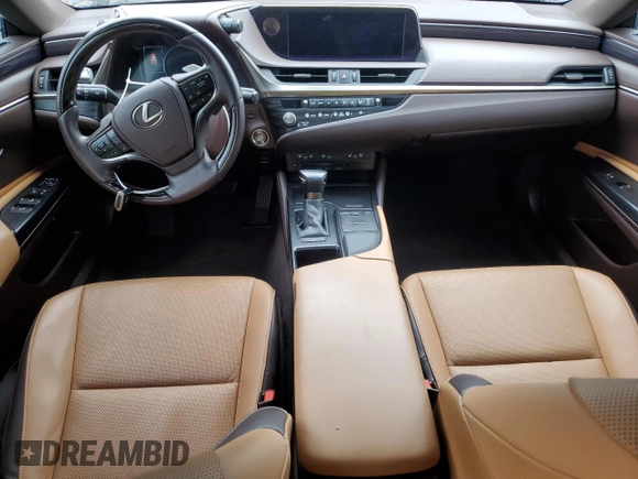 2021 Lexus ES 350 with VIN 58ADZ1B16MU087070, listed as a Copart auction lot 51816745 with 60,693 mi miles and Salvage Title. Bid and sale history available at DreamBid. Image 8.