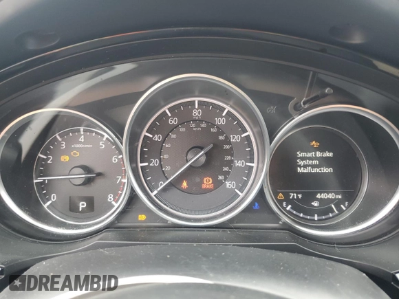 2018 Mazda CX-9 Touring with VIN JM3TCBCY0J0223441, listed as a Copart auction lot 61023105 with 44,040 mi miles and Salvage title. Bid and sale history available at DreamBid. Image 9.