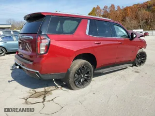 2023 Chevrolet Tahoe LS with VIN 1GNSKMKD4PR173298, listed as a Copart auction lot 77913334 with 0 mi miles and Salvage Title. Bid and sale history available at carsss.com. Image 3.