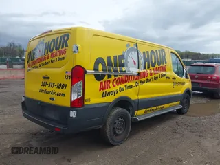2019 Ford Transit with VIN 1FTYR1YMXKKB51036, listed as a IAAI auction lot 41965825 with 109,357 mi miles. Bid and sale history available at carsss.com. Image 4.