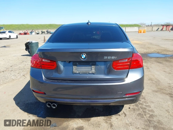 2012 BMW 3 Series 328i with VIN WBA3A5C59CF345198, listed as a IAAI auction lot 41753828 with 135,726 mi miles. Bid and sale history available at carsss.com. Image 16.