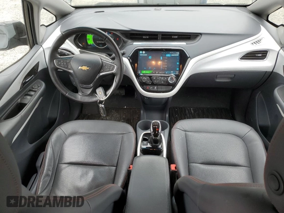 2017 Chevrolet Bolt EV Premier with VIN 1G1FX6S01H4171729, listed as a Copart auction lot 64056645 with 152,438 mi miles and Salvage title. Bid and sale history available at DreamBid. Image 8.