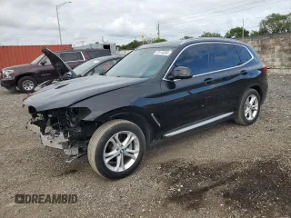 2019 BMW X3 sDrive30i with VIN 5UXTR7C58KLF28116, listed as a Copart auction lot 80114244 with 72,730 mi miles and Non Repairable. Bid and sale history available at carsss.com. Image 1.