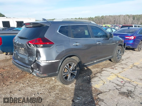 2018 Nissan Rogue S with VIN 5N1AT2MT9JC734272, listed as a IAAI auction lot 41207863 with 96,383 mi miles. Bid and sale history available at carsss.com. Image 4.