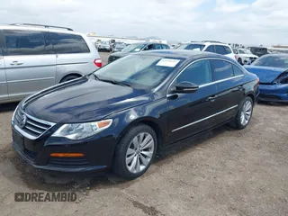 2012 Volkswagen CC Sport PZEV with VIN WVWMP7AN3CE516747, listed as a IAAI auction lot 42150237 with 125,157 mi miles. Bid and sale history available at carsss.com. Image 2.