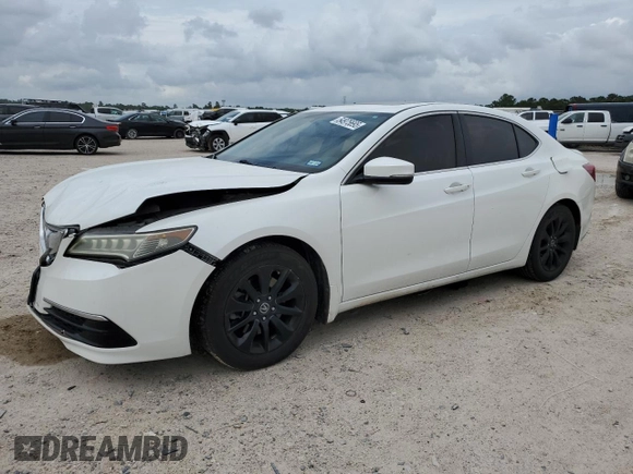 2016 Acura TLX with VIN 19UUB1F38GA003866, listed as a Copart auction lot 54975695 with 113,704 mi miles and Salvage title. Bid and sale history available at DreamBid. Image 1.