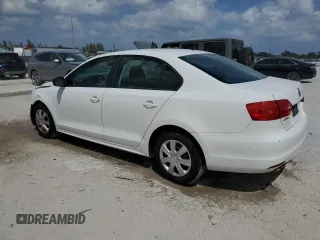 2012 Volkswagen Jetta Sedan S w/Sunroof with VIN 3VW2K7AJ1CM418472, listed as a Copart auction lot 51018785 with 91,782 mi miles and Salvage Title. Bid and sale history available at carsss.com. Image 2.