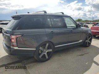 2016 Land Rover Range Rover HSE with VIN SALGS2KF8GA305278, listed as a Copart auction lot 56180355 with 128,205 mi miles and Clean title. Bid and sale history available at DreamBid. Image 3.