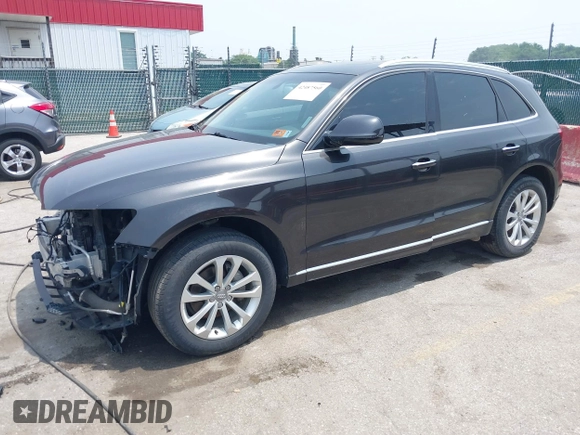 2016 Audi Q5 Premium Plus with VIN WA1L2AFP9GA061315, listed as a IAAI auction lot 42487560 with 114,346 mi miles and . Bid and sale history available at DreamBid. Image 20.