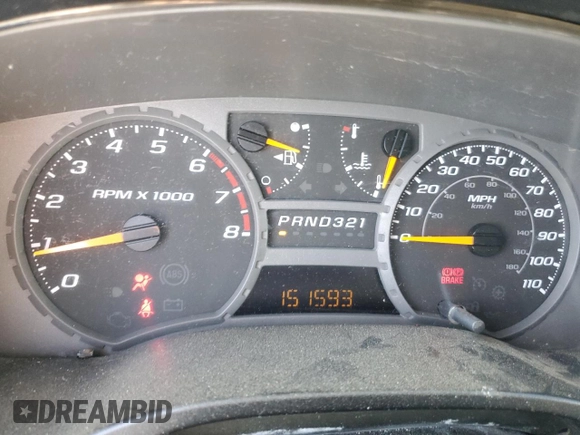 2005 Chevrolet Colorado 1SE LS Z71 with VIN 1GCDS136458219568, listed as a Copart auction lot 52512265 with 151,593 mi miles and Salvage title. Bid and sale history available at DreamBid. Image 9.