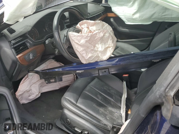 2020 Audi A5 Sportback Premium с VIN WAUANCF53LA005151, выставлен на аукционе Copart как лот 52907025 с пробегом Не указан миль и Списание • Salvage title. История ставок и продаж доступна на DreamBid. Изображение 8.