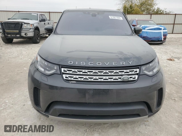 2018 Land Rover Discovery HSE with VIN SALRR2RV0JA056306, listed as a Copart auction lot 81927304 with 45,750 mi miles and Salvage Title. Bid and sale history available at carsss.com. Image 5.