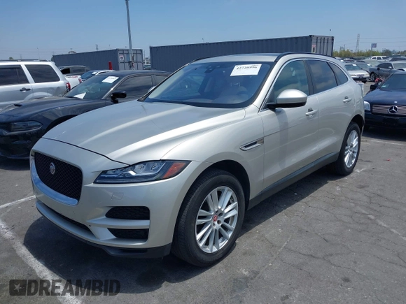 2017 Jaguar F-Pace 20d Prestige with VIN SADCK2BN1HA099059, listed as a IAAI auction lot 42720996 with 91,043 mi miles and . Bid and sale history available at DreamBid. Image 17.