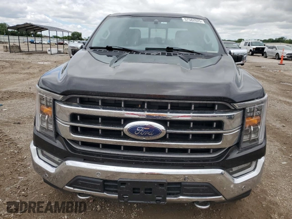 2021 Ford F-150 XL with VIN 1FTFW1E56MFA78191, listed as a Copart auction lot 57582025 with 92,347 mi miles and Salvage title. Bid and sale history available at DreamBid. Image 5.