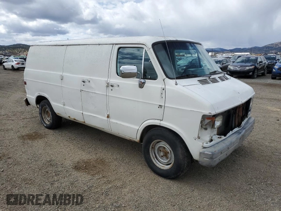 1991 Dodge Cargo with VIN 2B7HB21Y5MK440359, listed as a Copart auction lot 53799005 with 294,764 mi miles and Clean Title. Bid and sale history available at carsss.com. Image 4.