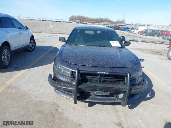 2020 Dodge Charger Police with VIN 2C3CDXKT3LH124222, listed as a IAAI auction lot 41772051 with 120,801 mi miles. Bid and sale history available at carsss.com. Image 13.