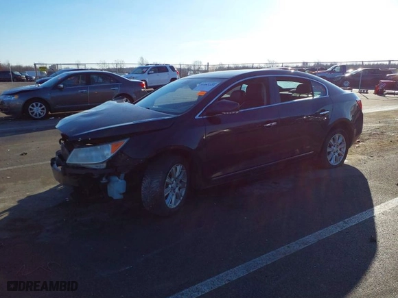 2012 Buick LaCrosse Premium 1 with VIN 1G4GD5ER9CF203005, listed as a IAAI auction lot 41083225 with 221,379 mi miles. Bid and sale history available at carsss.com. Image 2.
