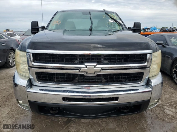 2008 Chevrolet Silverado 2500HD Work Truck with VIN 1GCHK23K68F221598, listed as a Copart auction lot 74924904 with 0 mi miles and Non Repairable. Bid and sale history available at carsss.com. Image 5.