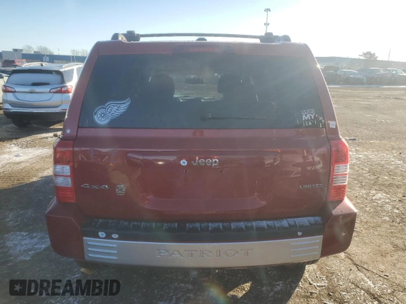 2010 Jeep Patriot Limited with VIN 1J4NF4GB6AD555607, listed as a Copart auction lot 82684464 with 83,915 mi miles and Salvage Title. Bid and sale history available at DreamBid. Image 6.