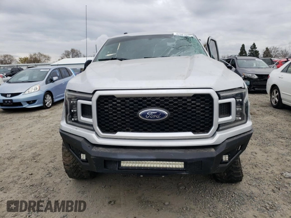 2018 Ford F-150 XL with VIN 1FTEW1EP3JKF28315, listed as a Copart auction lot 47981045 with 97,046 mi miles and Clean Title. Bid and sale history available at carsss.com. Image 5.