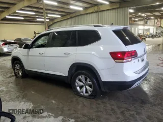 2018 Volkswagen Atlas SE with VIN 1V2CP2CA4JC596141, listed as a Copart auction lot 52216345 with Not provided miles and Salvage title. Bid and sale history available at DreamBid. Image 2.