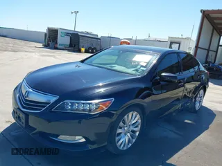 2014 Acura RLX Tech Pkg with VIN JH4KC1F58EC000728, listed as a IAAI auction lot 41752604 with 187,996 mi miles. Bid and sale history available at carsss.com. Image 2.