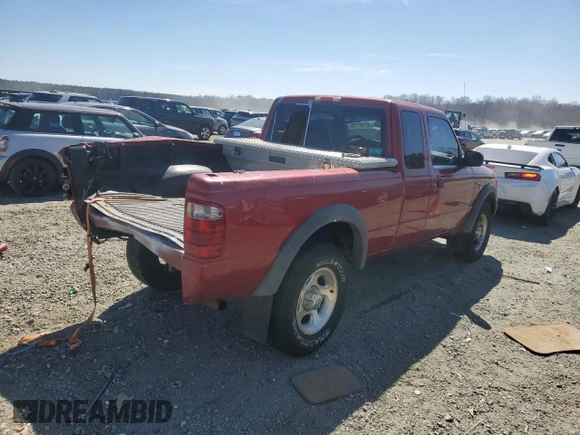 2002 Ford Ranger XL Fleet with VIN 1FTZR45E12TA11258, listed as a Copart auction lot 46797715 with 219,473 mi miles and Salvage Title. Bid and sale history available at DreamBid. Image 3.