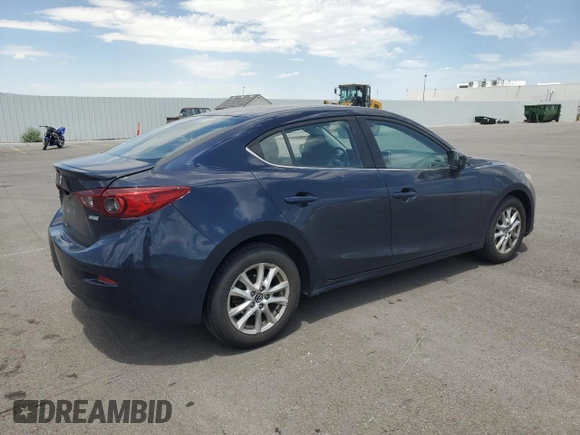 2015 Mazda 3 i Touring with VIN JM1BM1V77F1267454, listed as a Copart auction lot 60651625 with 107,649 mi miles and Salvage title. Bid and sale history available at DreamBid. Image 3.