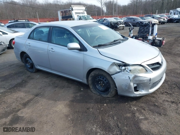 2012 Toyota Corolla L with VIN 2T1BU4EEXCC817043, listed as a IAAI auction lot 41610354 with 110,274 mi miles. Bid and sale history available at carsss.com. Image 1.