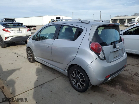 2014 Chevrolet Spark LT with VIN KL8CF6S99EC427119, listed as a Copart auction lot 87452704 with 203,079 mi miles and Clean Title. Bid and sale history available at carsss.com. Image 2.