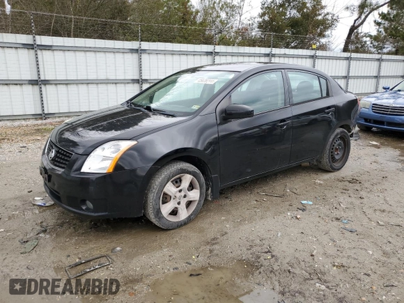 2008 Nissan Sentra S with VIN 3N1AB61E38L713486, listed as a Copart auction lot 45638244 with 147,710 mi miles and Salvage Title. Bid and sale history available at DreamBid. Image 1.