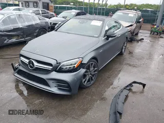 2023 Mercedes-Benz C 43 AMG with VIN W1KWJ6EB3PG118300, listed as a IAAI auction lot 42231738 with 43,304 mi miles and . Bid and sale history available at DreamBid. Image 2.