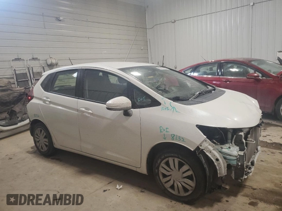 2017 Honda Fit LX with VIN JHMGK5H58HS021702, listed as a Copart auction lot 42451385 with 21,382 mi miles and Salvage Title. Bid and sale history available at carsss.com. Image 4.