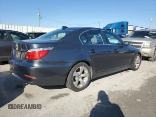 2009 BMW 5 Series 528i with VIN WBANU53529C119238, listed as a Copart auction lot 88943385 with 157,322 mi miles and Salvage Title. Bid and sale history available at carsss.com. Image 3.