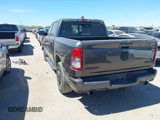 2020 Ram 1500 Big Horn with VIN 1C6SRFFT7LN234816, listed as a IAAI auction lot 41816862 with 104,120 mi miles. Bid and sale history available at carsss.com. Image 3.